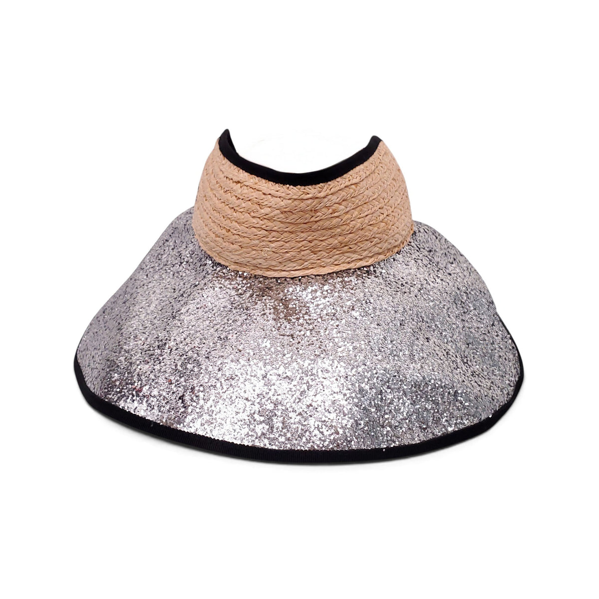 MIU MIU SPARKLE VISOR - SIZE M