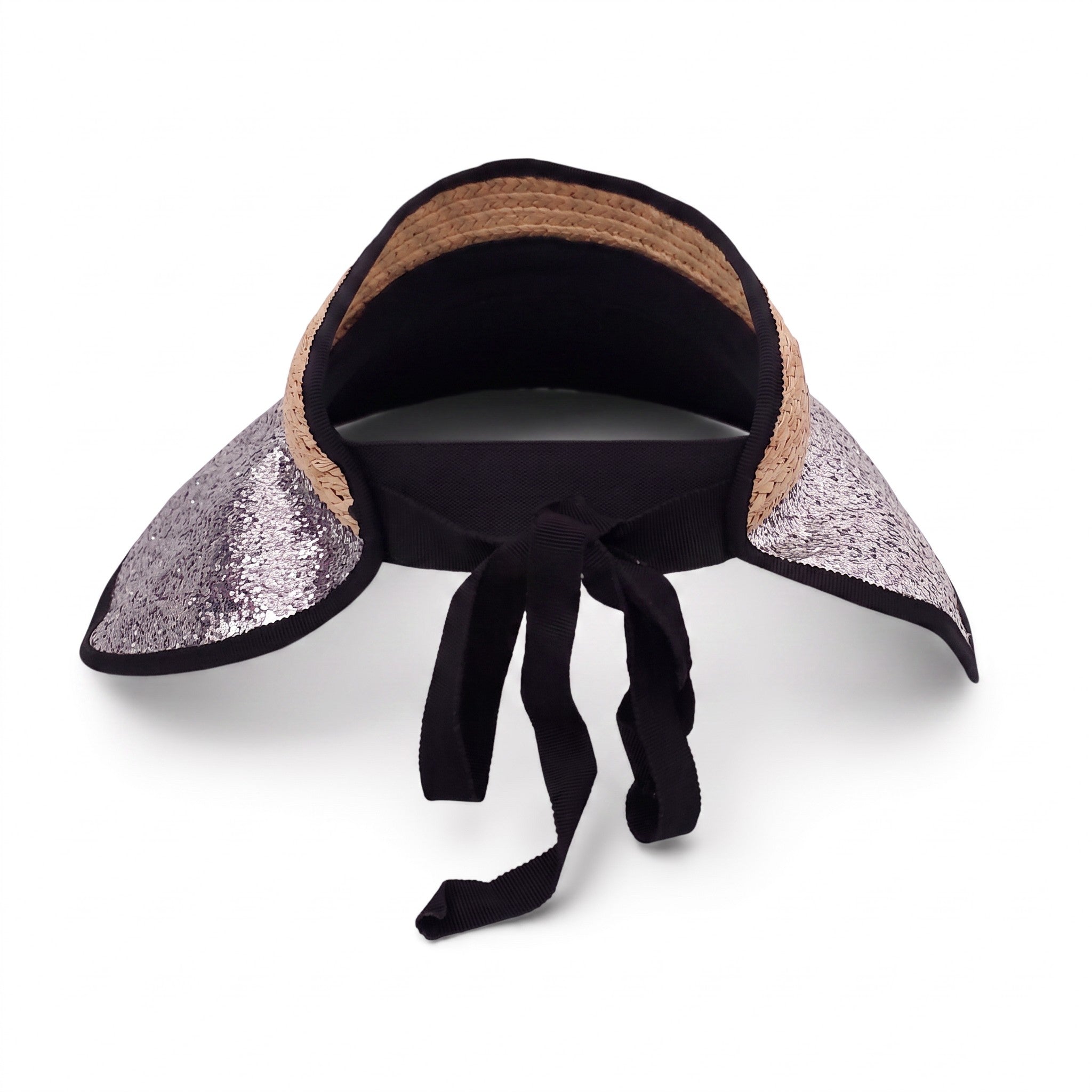 MIU MIU SPARKLE VISOR - SIZE M