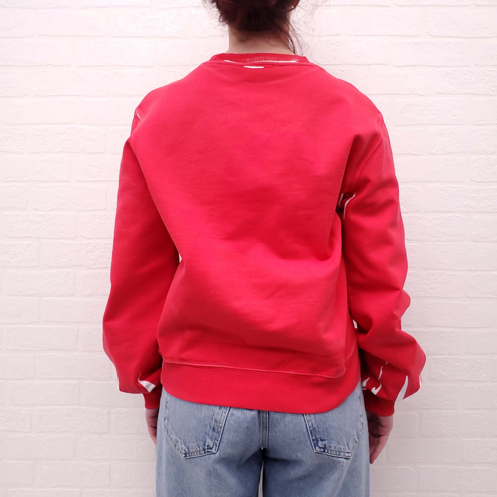 MIU MIU SWEATSHIRT ROSSO - SIZE M
