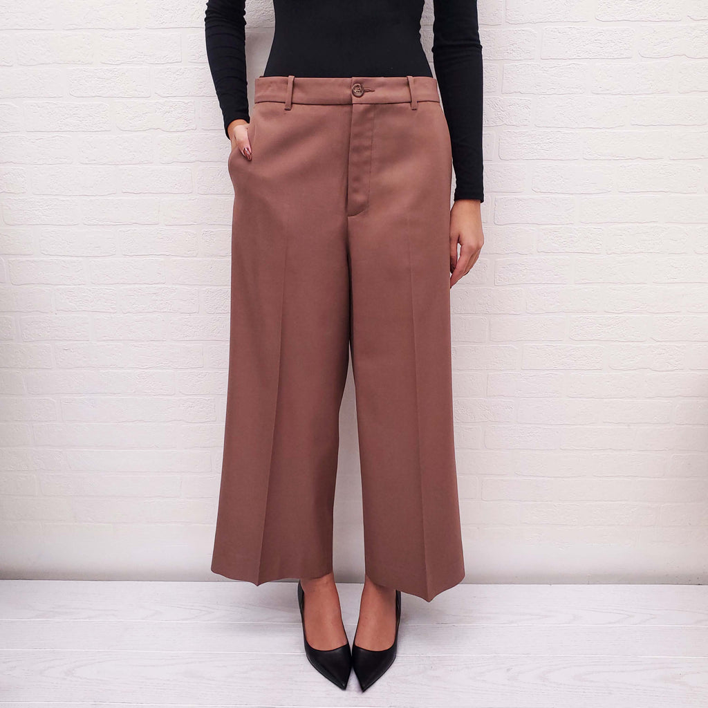 MONCLER BLUSH PINK TROUSERS - SIZE 46