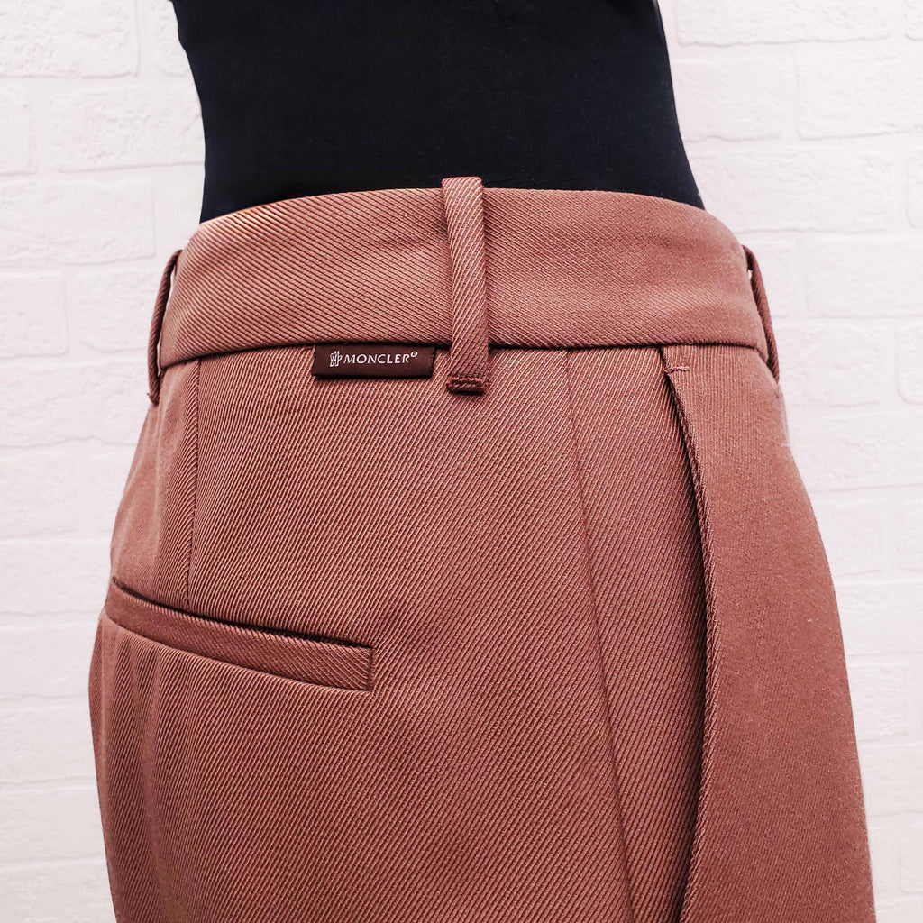 MONCLER BLUSH PINK TROUSERS - SIZE 46