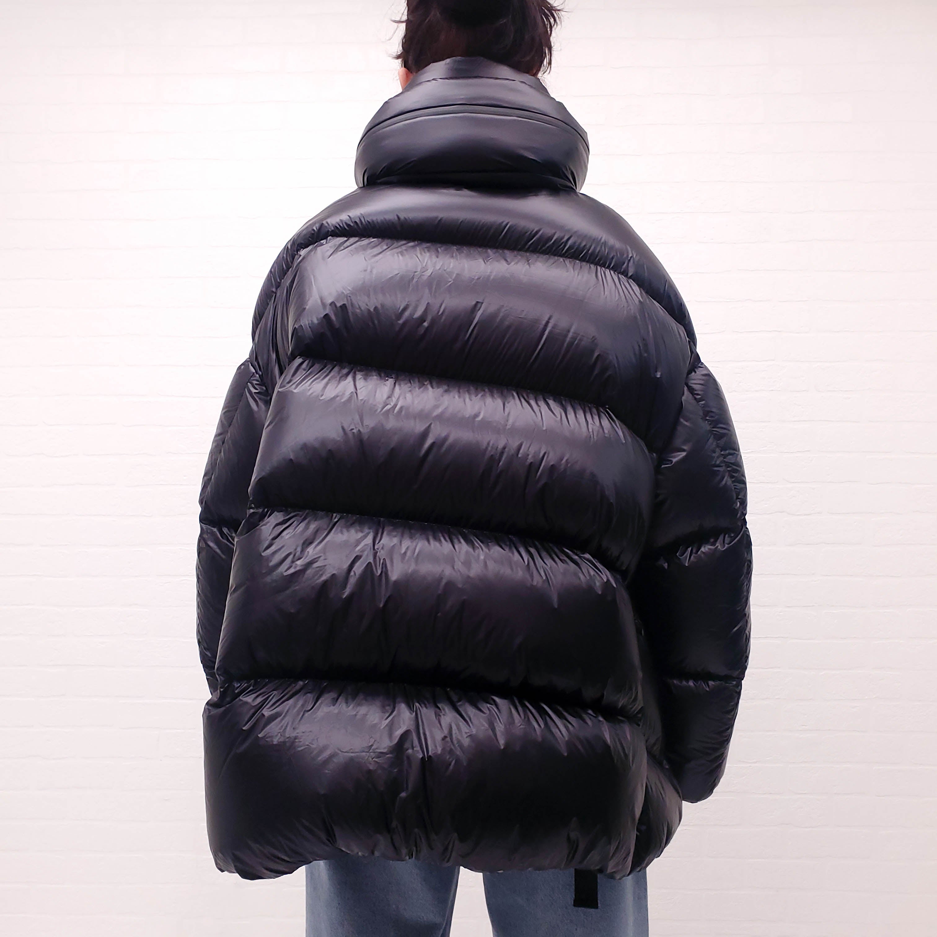 MONCLER GRENOBLE ARPUILLES QUILTED GLOSSED-SHELL DOWN JACKET - SIZE 5