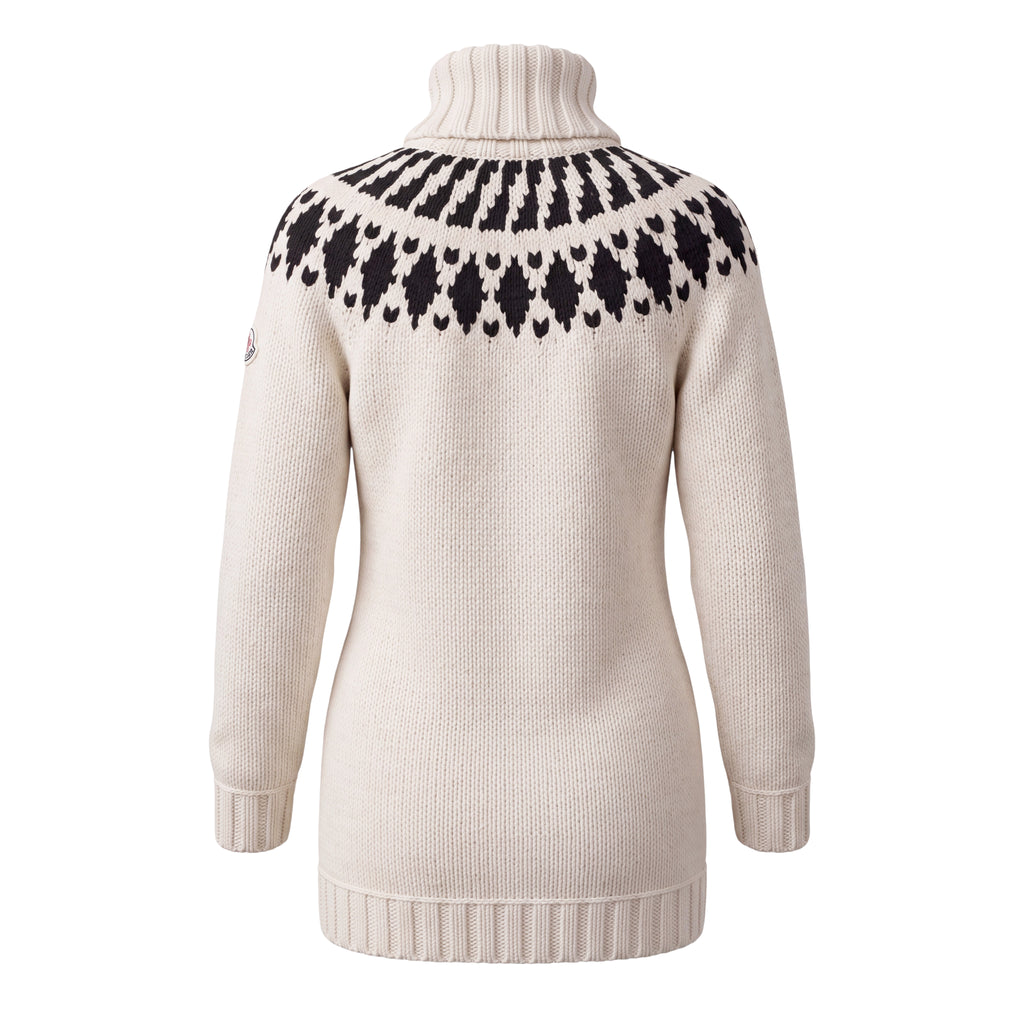 MONCLER KNIT TURTLENECK SWEATER - SIZE L