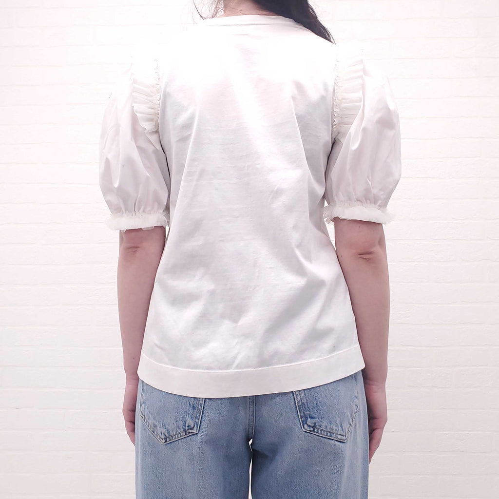 MONCLER X SIMONE ROCHA T-SHIRT GIROCOLLO - SIZE XS