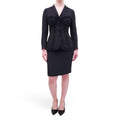 MOSCHINO BUSTIER JACKET AND SKIRT SET - SIZE 42