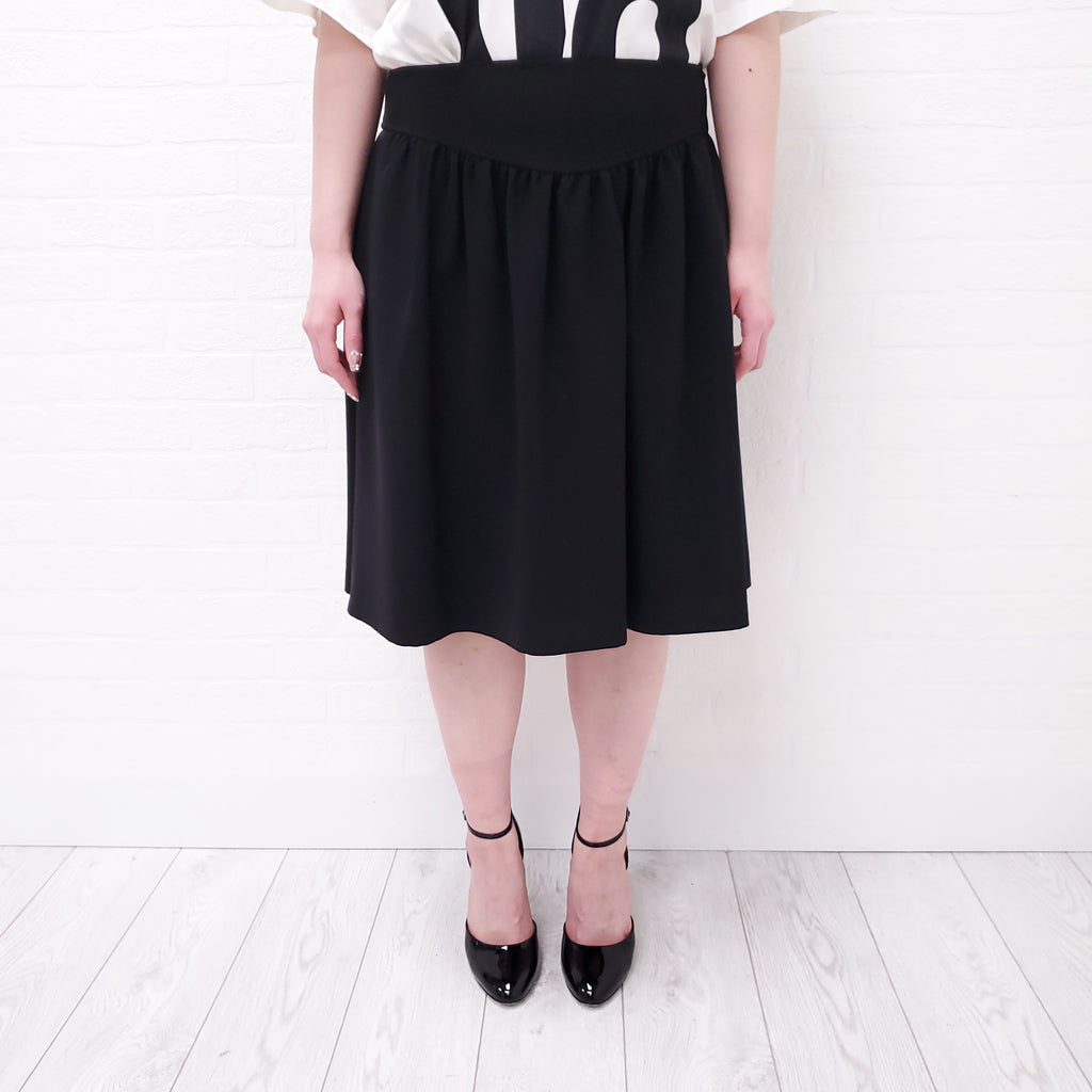 MOSCHINO PLEATED MINI SKIRT - SIZE 10