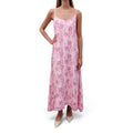 NATALIE MARTIN PINK FLORAL MAXI DRESS - SIZE S