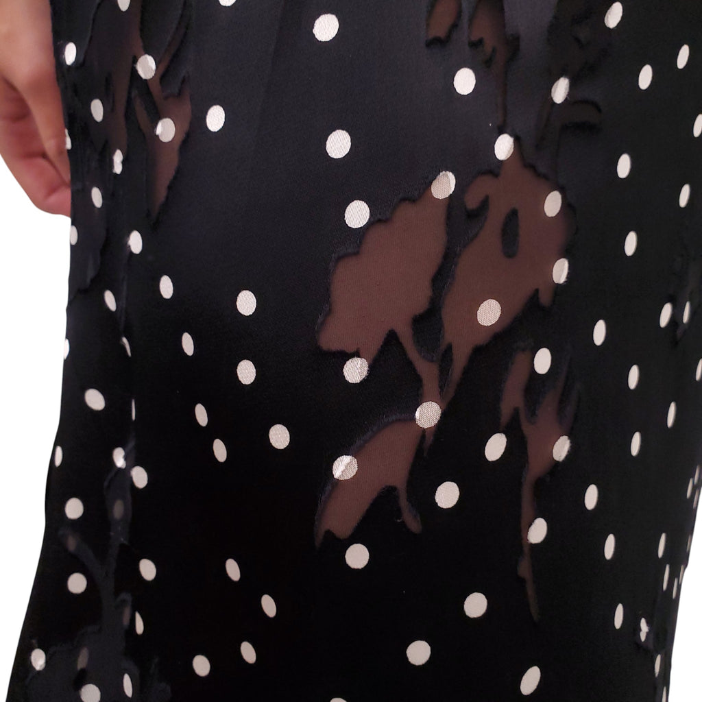 NATALIE MARTIN POLKA DOT SKIRT - SIZE S
