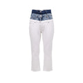 NATASHA ZINKO TRIPLE WAISTBAND JEANS - SIZE 34