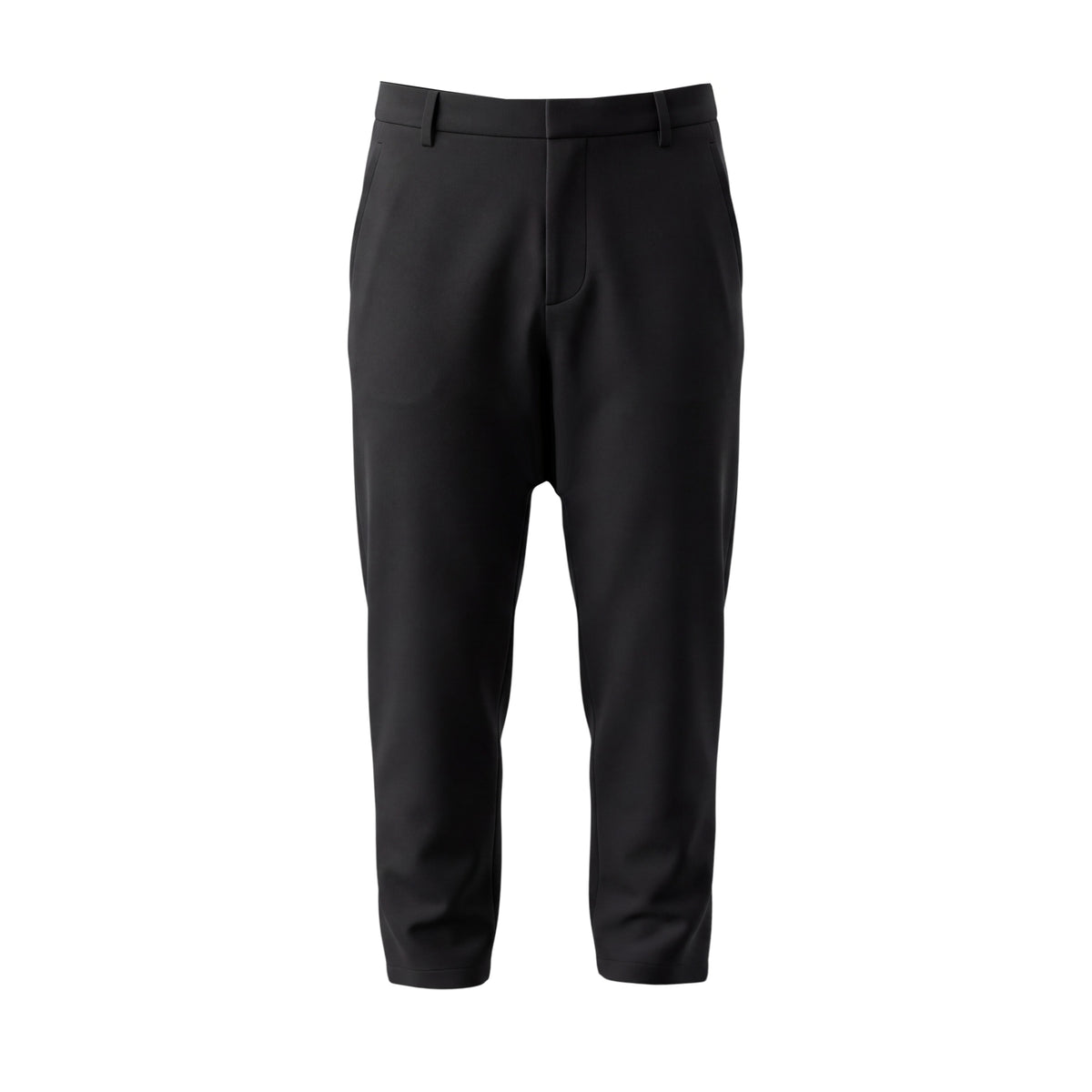 NILI LOTAN BLACK DROPPED CROTCH TROUSERS - SIZE 6