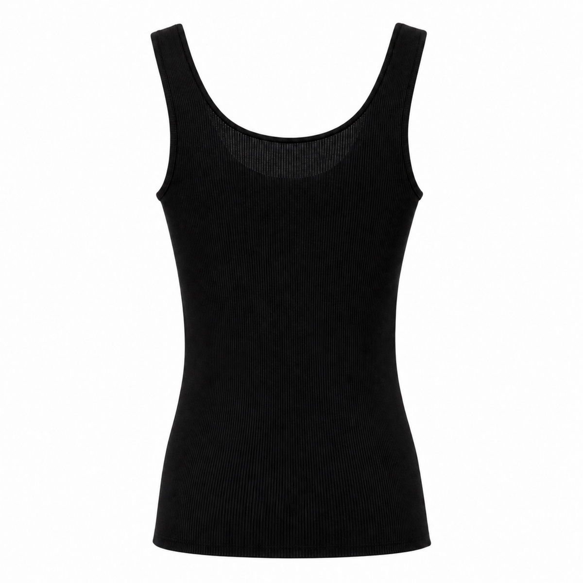 NILI LOTAN BLACK KNIT TANK TOP - SIZE XS