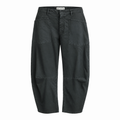 NILI LOTAN BLACK SHON BARREL PANTS - SIZE 12