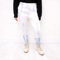 NILI LOTAN BLUE TIE DYE SWEATPANTS - SIZE S