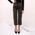 NILI LOTAN GREEN CARGO PANTS - SIZE 00