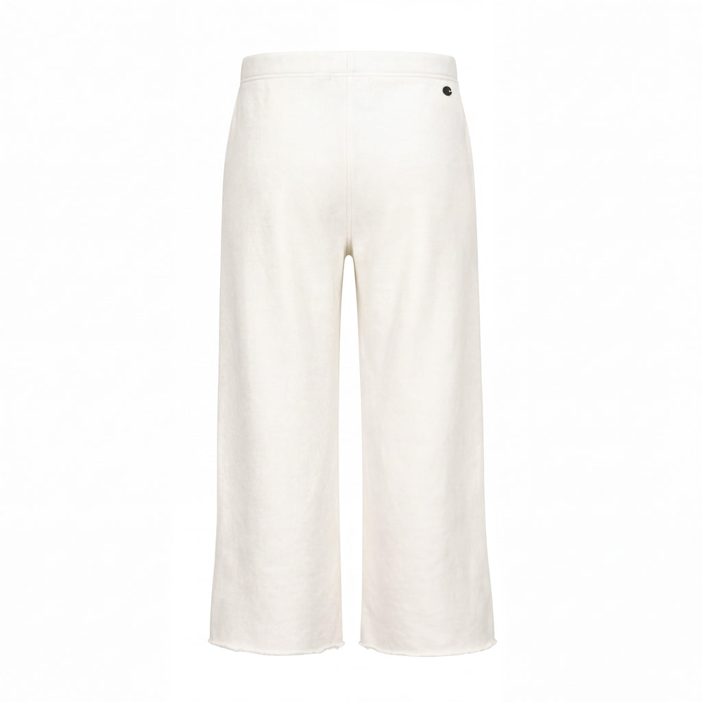 NILI LOTAN X CHAMPION WHITE SWEATPANTS - SIZE L