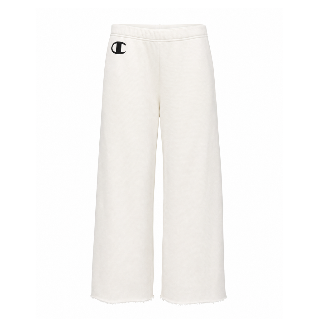 NILI LOTAN X CHAMPION WHITE SWEATPANTS - SIZE L