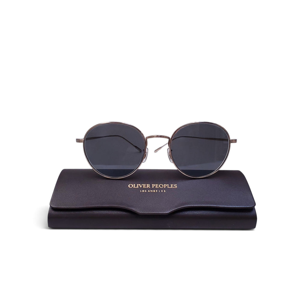 OLIVER PEOPLES GOLD SUNGLASSES