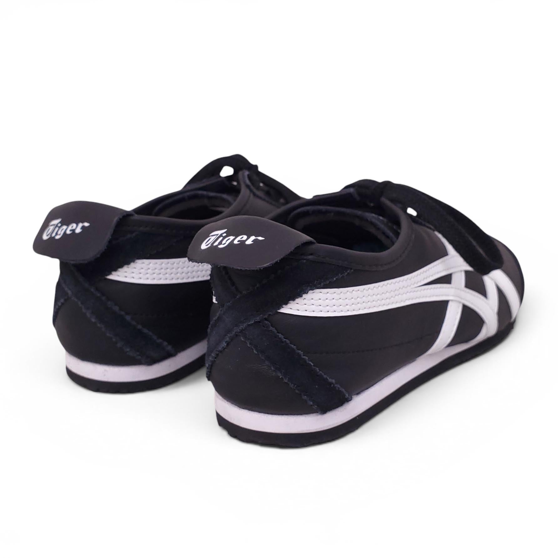 ONITSUKA TIGER BLACK AND WHITE SNEAKERS - SIZE 7