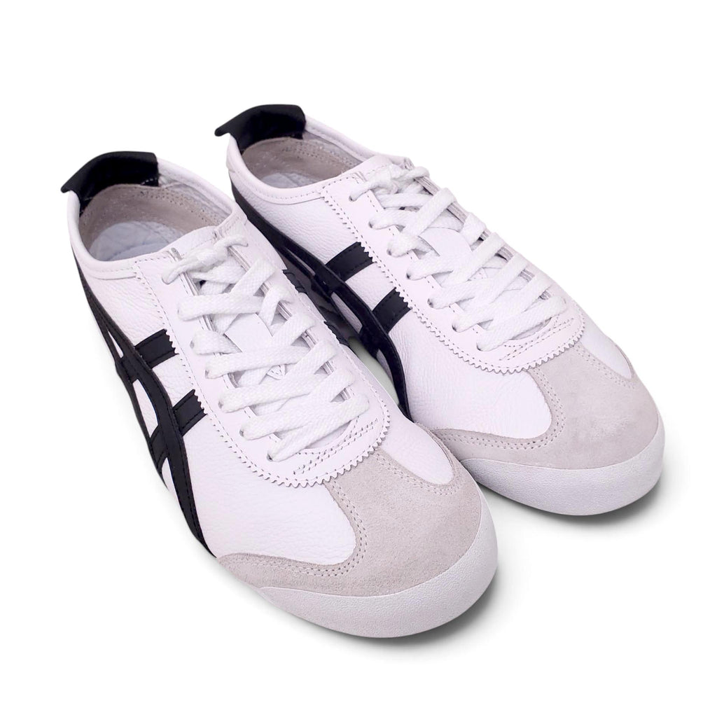 ONITSUKA TIGER WHITE AND BLACK SNEAKERS - SIZE 7.5