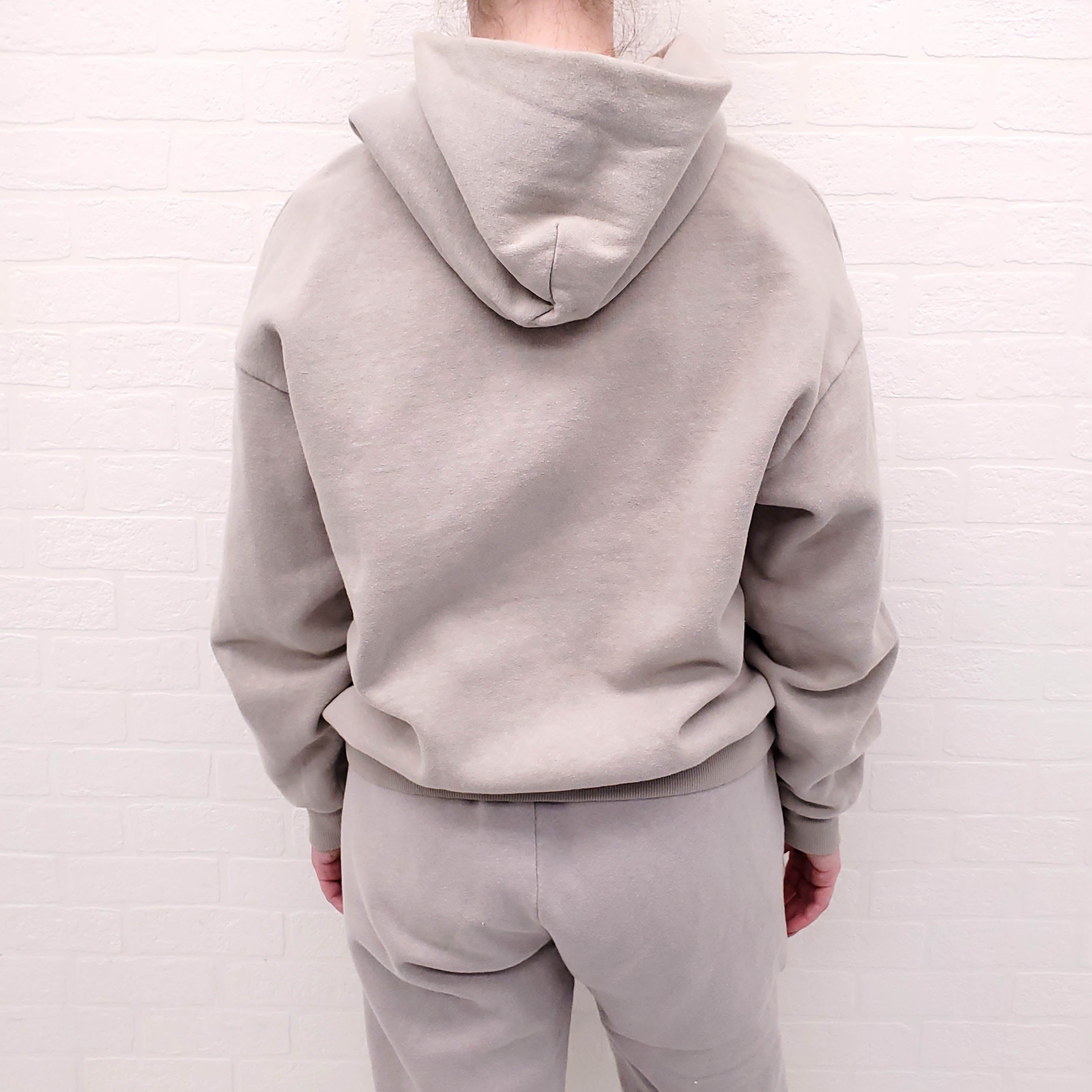 PANGAIA TAUPE HOODIE SWEATSHIRT - SIZE S