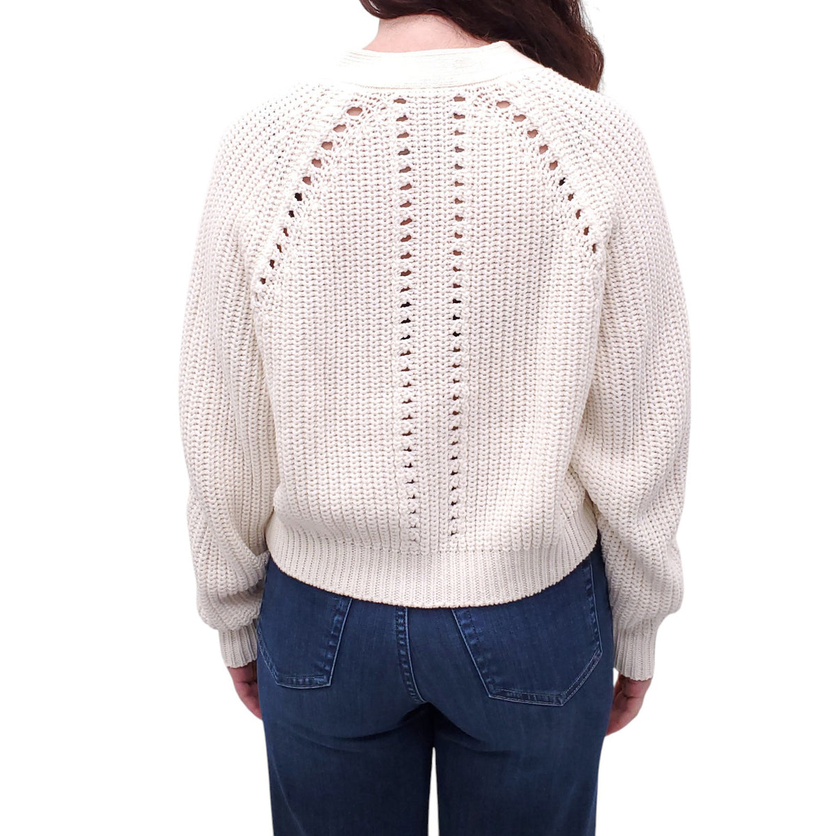 PHARAOH CREAM CARDIGAN - SIZE M