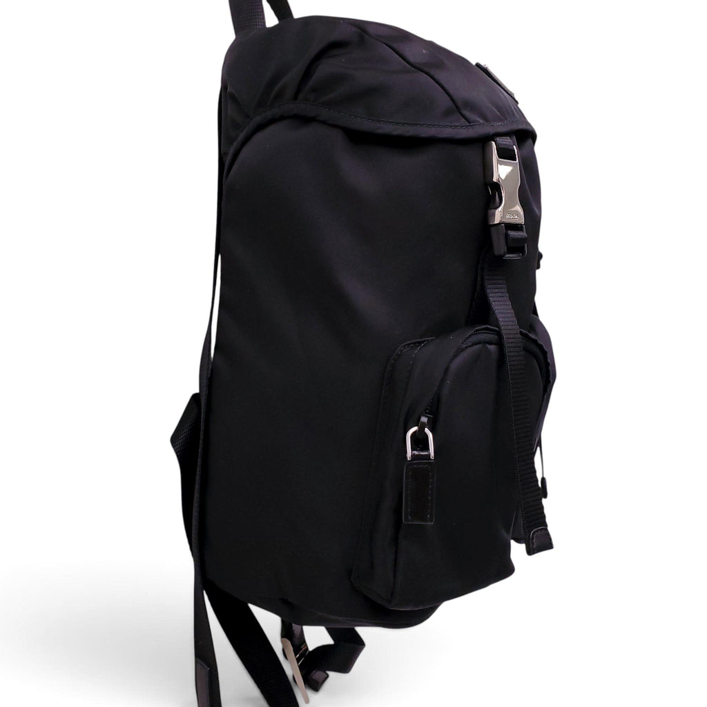 PRADA BLACK NYLON BACKPACK