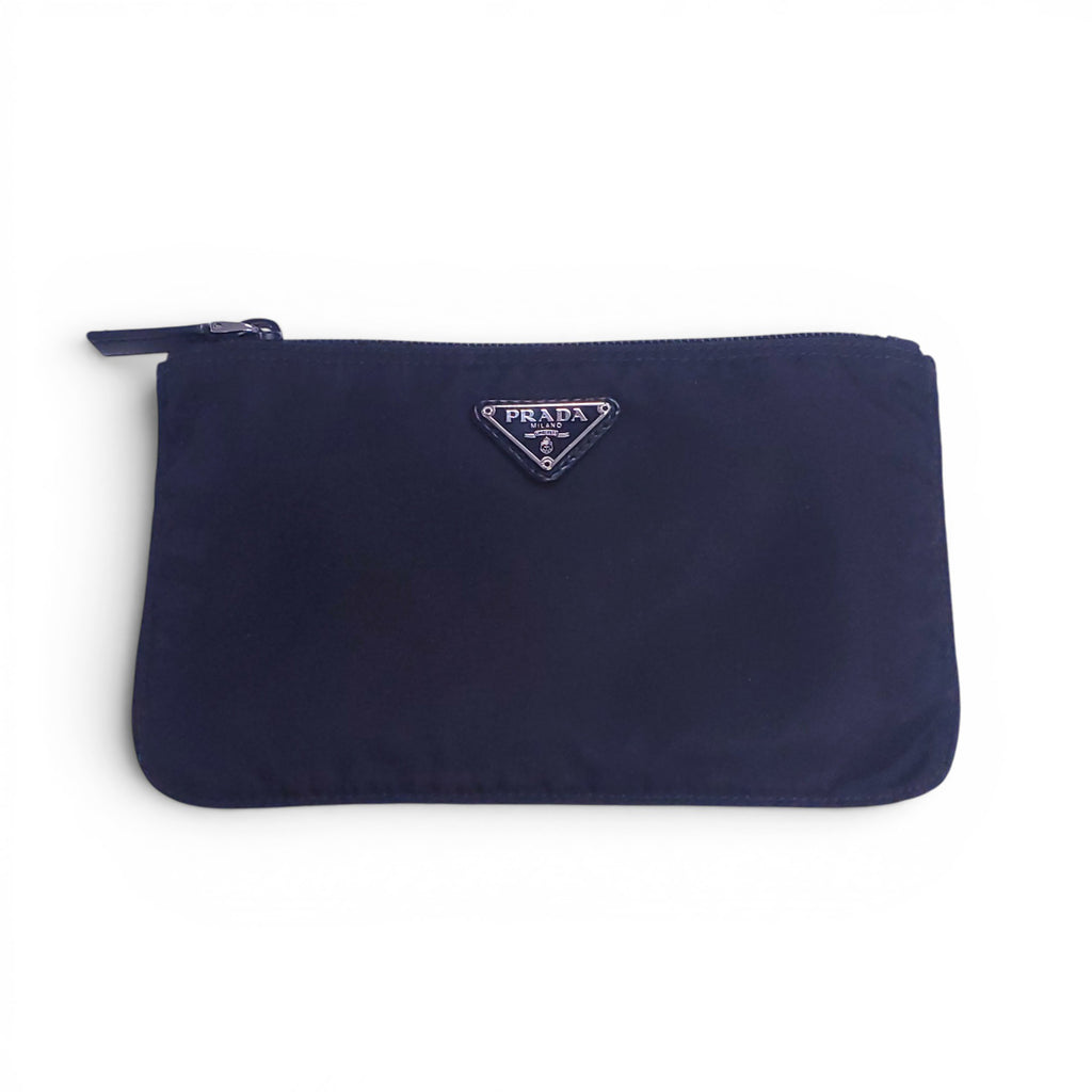 PRADA BLACK NYLON POUCH
