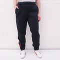 PRADA BLACK SPORT PANT WITH LOGO - SIZE M