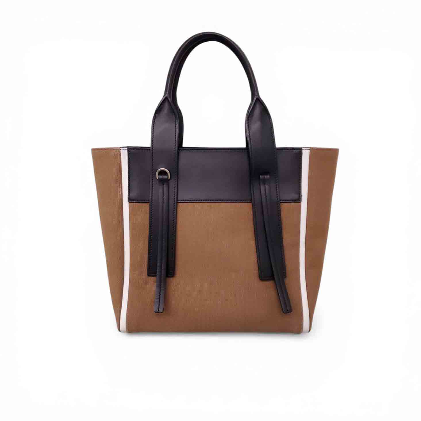 PRADA OUVERTURE CANVAS CROSSBODY TOTE