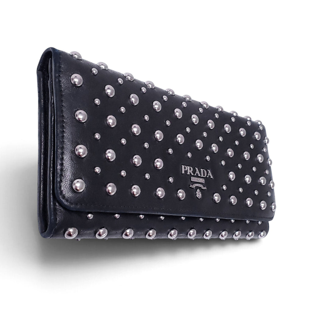 PRADA STUDDED WALLET