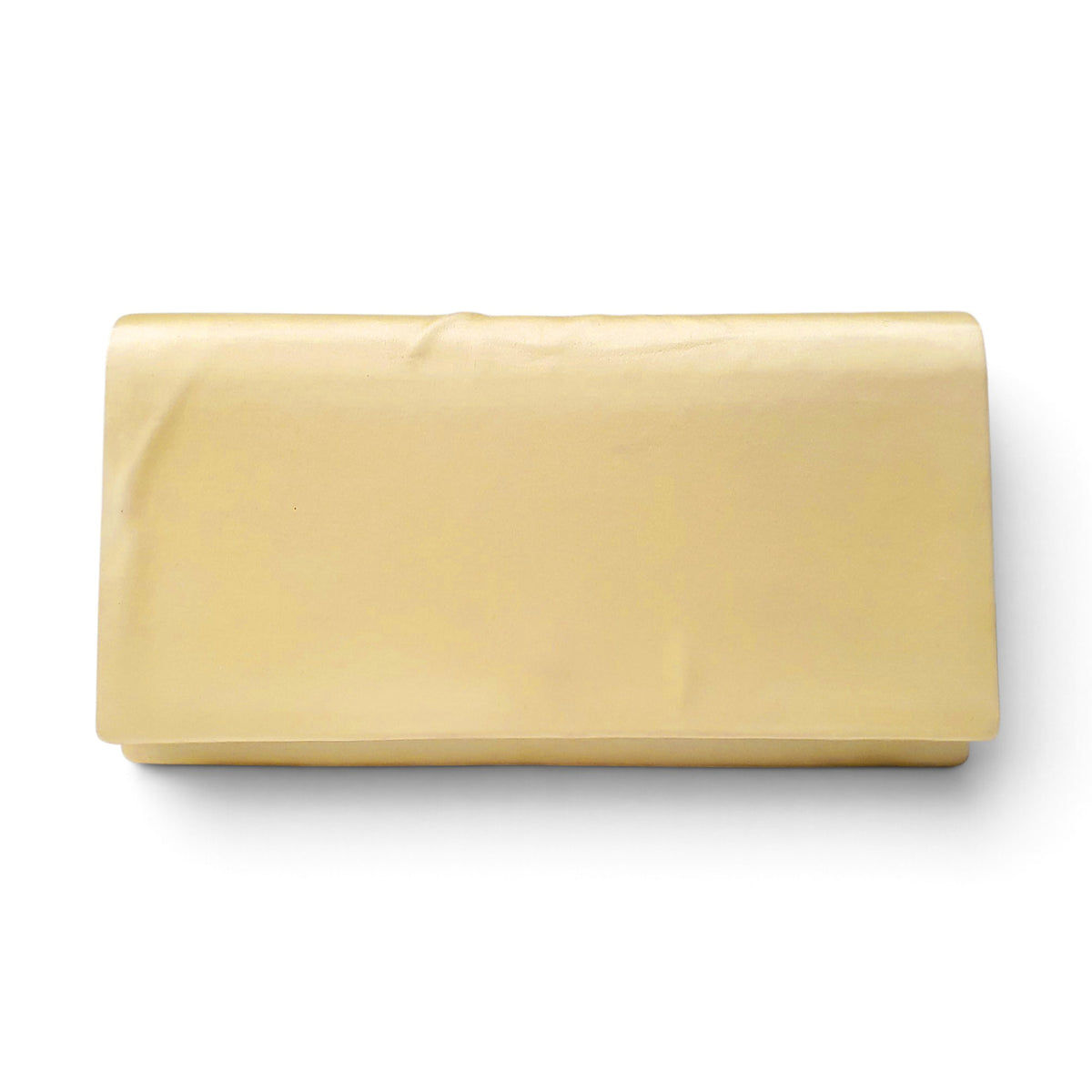 PRADA YELLOW SATIN CLUTCH
