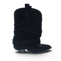 R13 CHUNKY COWBOY BOOTS IN BLACK - SIZE 37