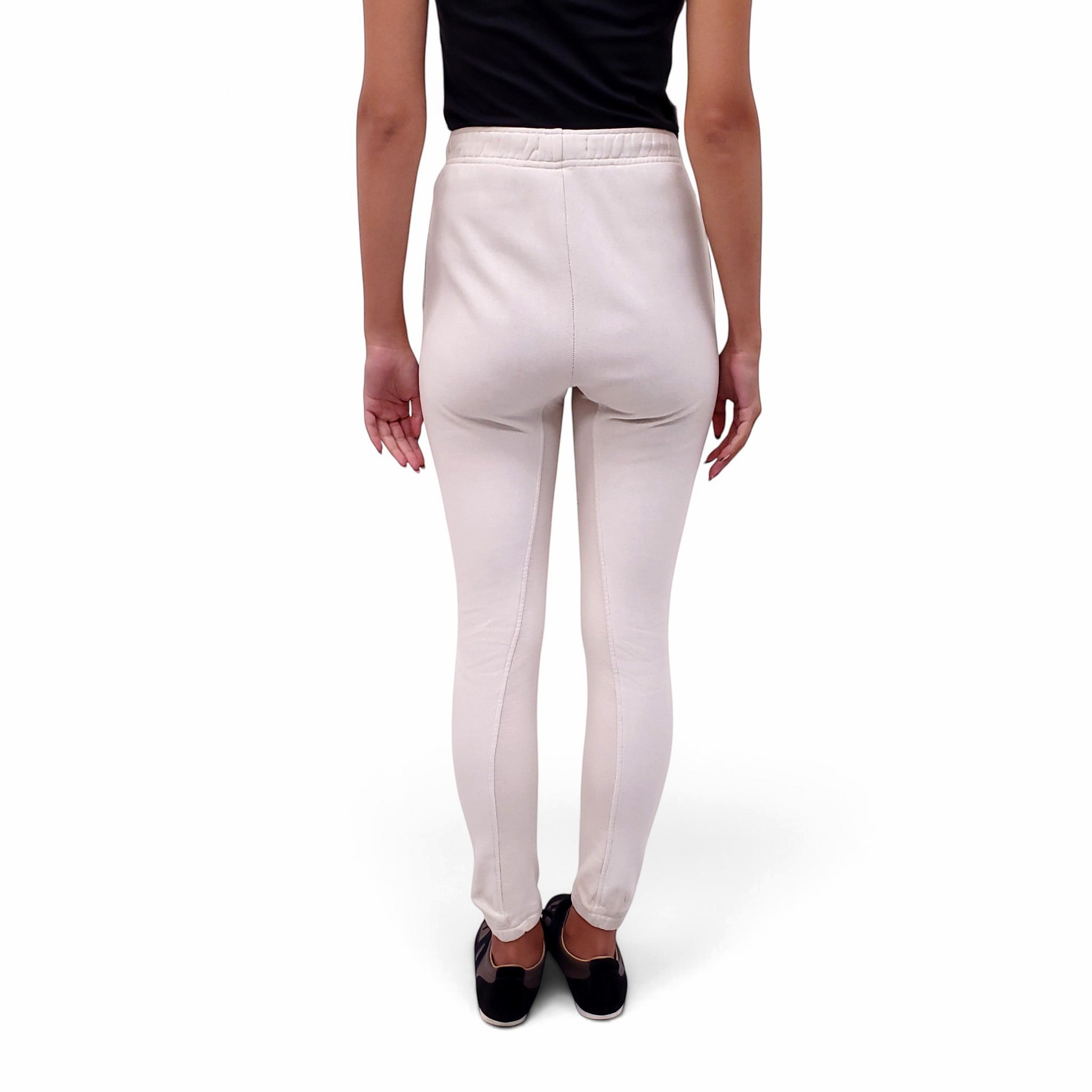 RAG & BONE CREAM LOGO SWEATPANTS - SIZE XS