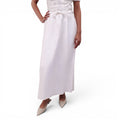REFORMATION WHITE LINEN SKIRT - SIZE M