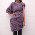 RICK OWENS MAUVE 'BRANCE' TOP - SIZE 40