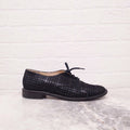 ROBERT CLERGERIE EMBOSSED OXFORDS - SIZE 38.5
