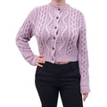 ROKH PURPLE KNIT CARDIGAN - SIZE S