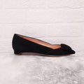 RUPERT SANDERSUN SUEDE BALLERINA FLATS - SIZE 35.5