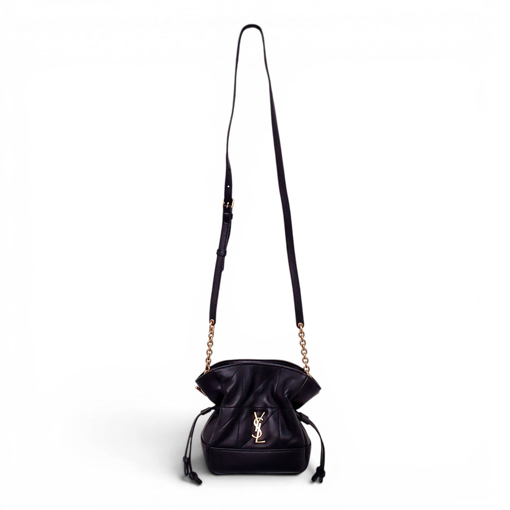 SAINT LAURENT BLACK MINI 'JAMIE' BAG