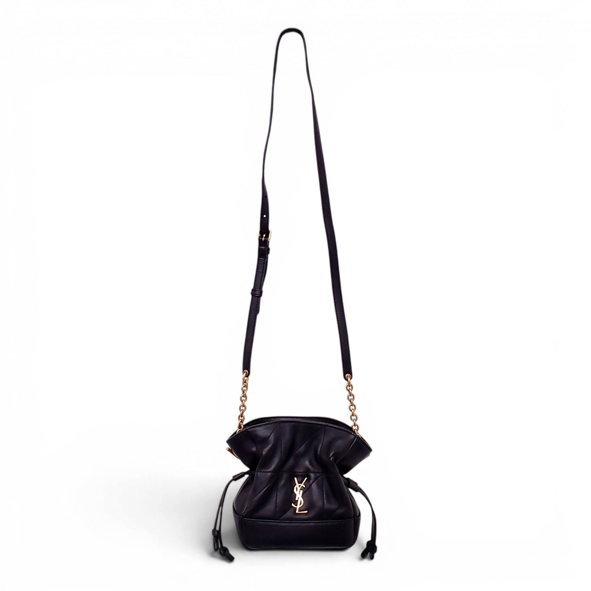 SAINT LAURENT BLACK MINI 'JAMIE' BAG