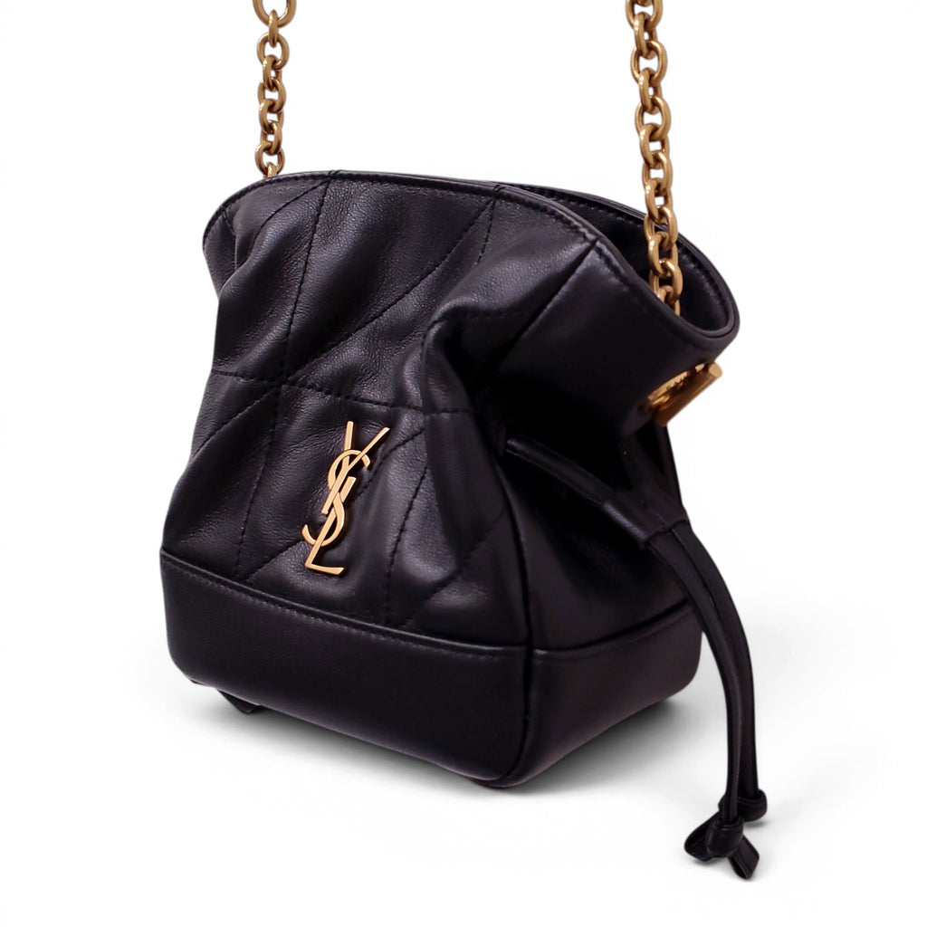 SAINT LAURENT BLACK MINI 'JAMIE' BAG