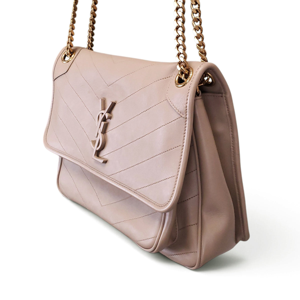 SAINT LAURENT NUDE MEDIUM NIKI BAG