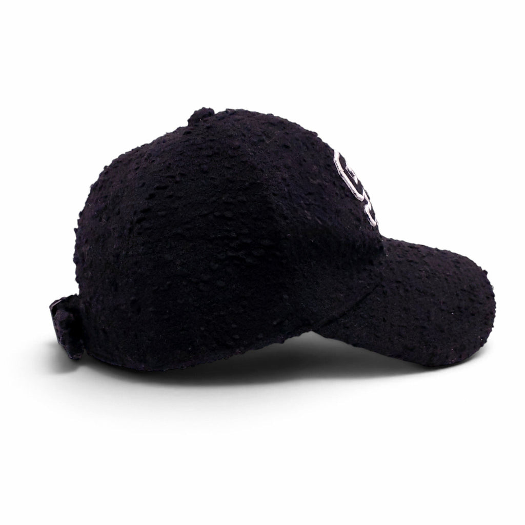 SAINT LAURENT TWEED  BASEBALL HAT - SIZE 57