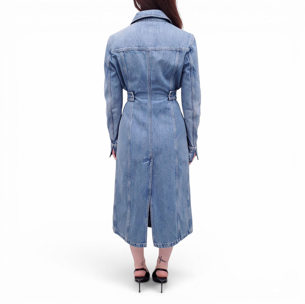 SALVATORE FERRAGAMO DENIM DRESS - SIZE 40