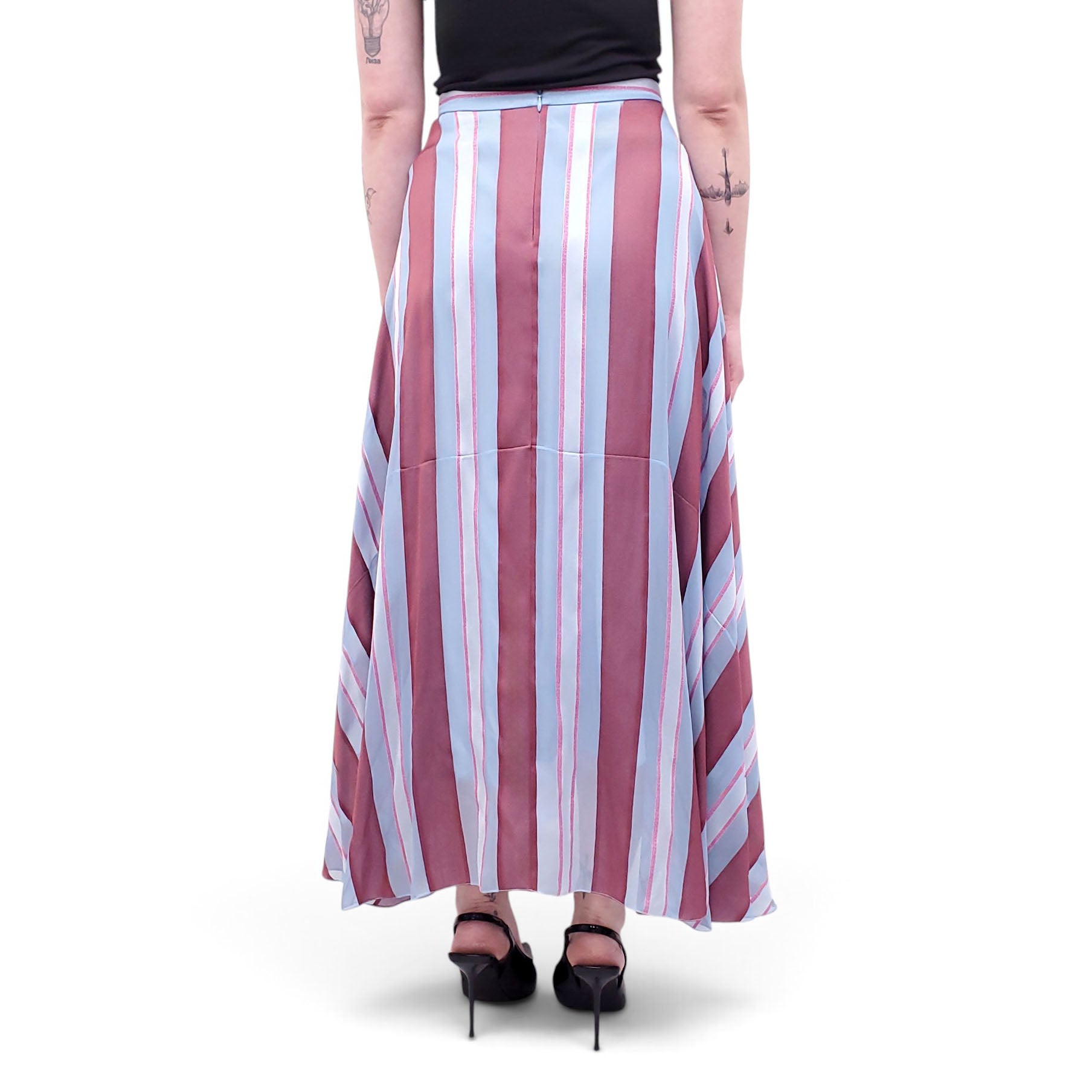 SIES MARJAN STRIPED SKIRT - SIZE 0