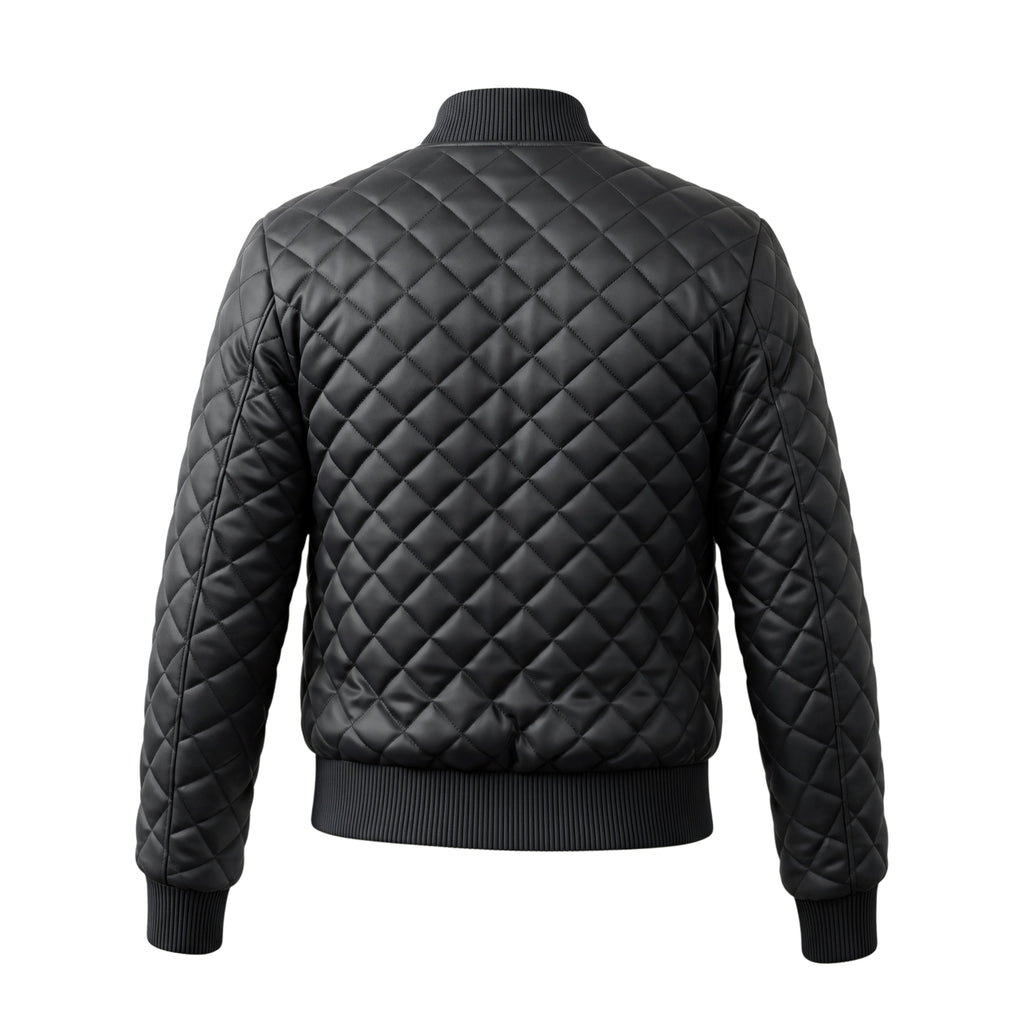 SMYTHE BLACK BOMBER JACKET  - SIZE 4