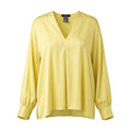 SMYTHE CHARTREUSE YELLOW BLOUSE - SIZE S