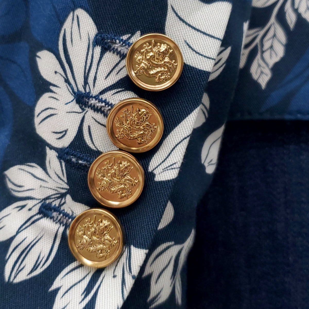 SMYTHE FLORAL DUCHESS BLAZER - SIZE 10