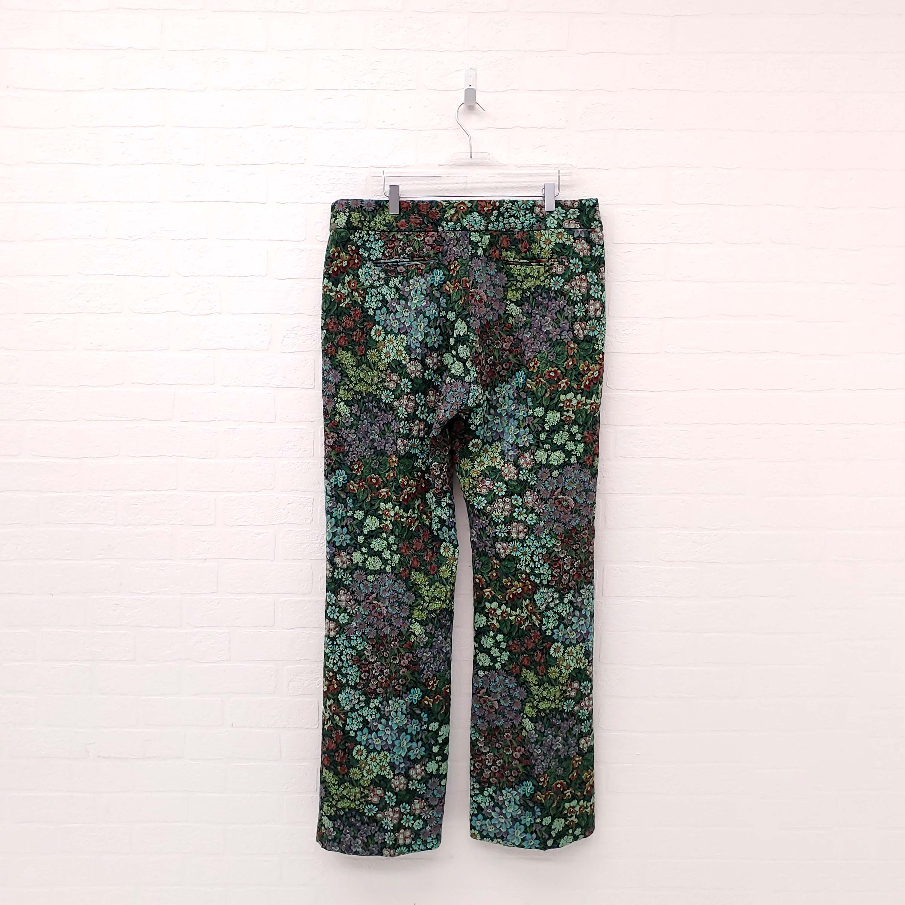 SMYTHE FLORAL TROUSERS - SIZE 16