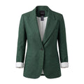 SMYTHE GREEN LINEN BLAZER - SIZE XS